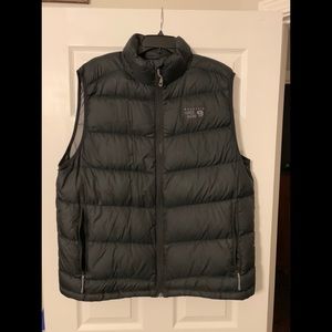 Mountain Hardwear Men’s Down Vest Black Large